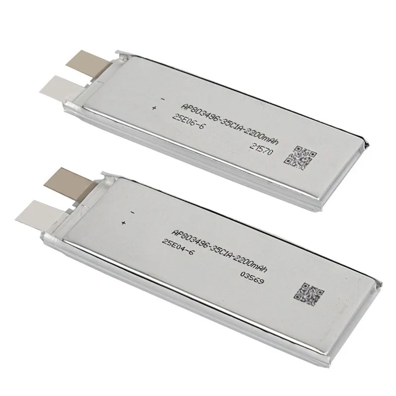 Buy More Will Cheap A-Grade Battery Cell 803496 2200mAh Battery 35C Polymer High Rate Battery With Sufficient Capacity