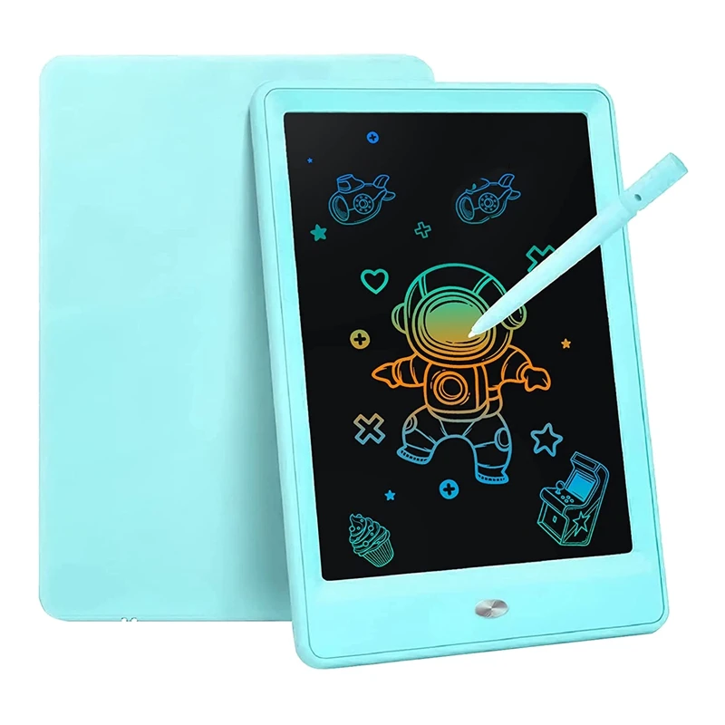 Tablet de escrita LCD para meninos e meninas, Doodle Board, Tablet eletrônico de desenho, almofadas de desenho, brinquedos de 3 a 6 anos, 10 em