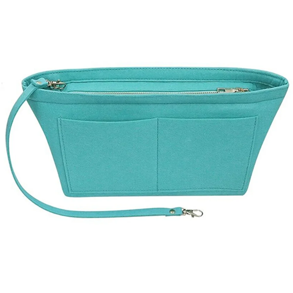 New Fit Various Felt Insert Bag For Handbag Brand Bags Make up Organizer Portable Inner Purse Women