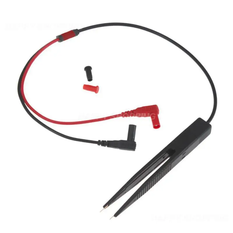 69cm Multimeter Probe Digital Multimeter SMD Test Clip Meter Probe Tweezers for for Vichy Resistor Multimeter Tester