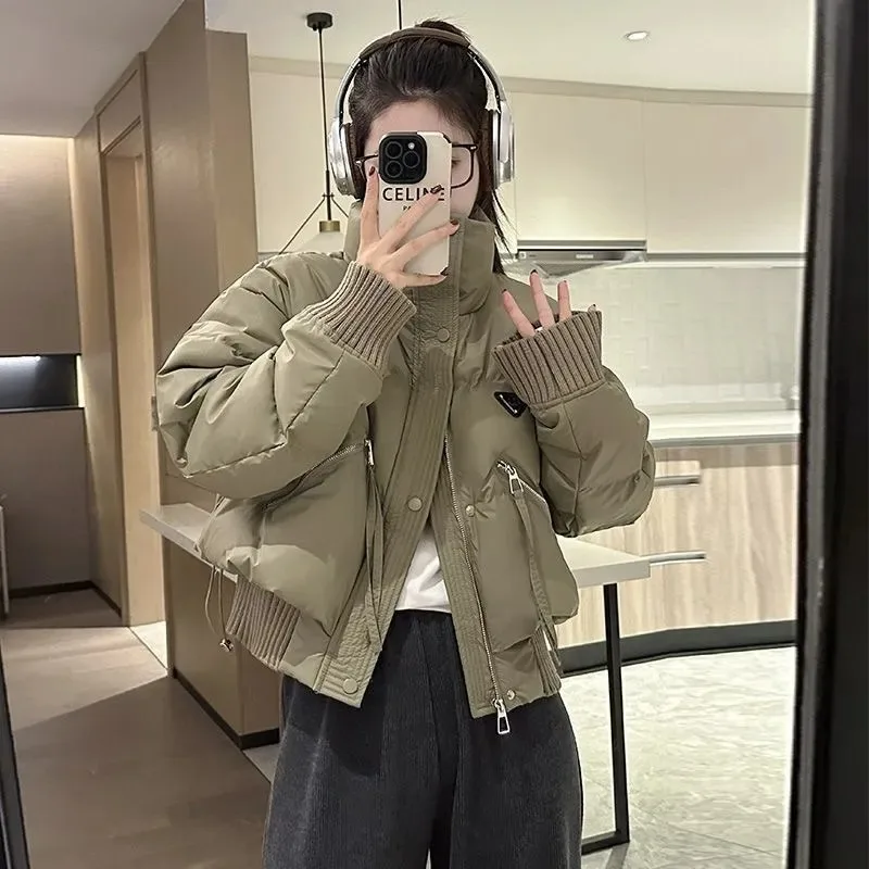 ort imbottito Jaet Thiened colletto alla coreana pane Sle piumino cappotto di cotone inverno nuovo arrivo donna Faion Cact Size