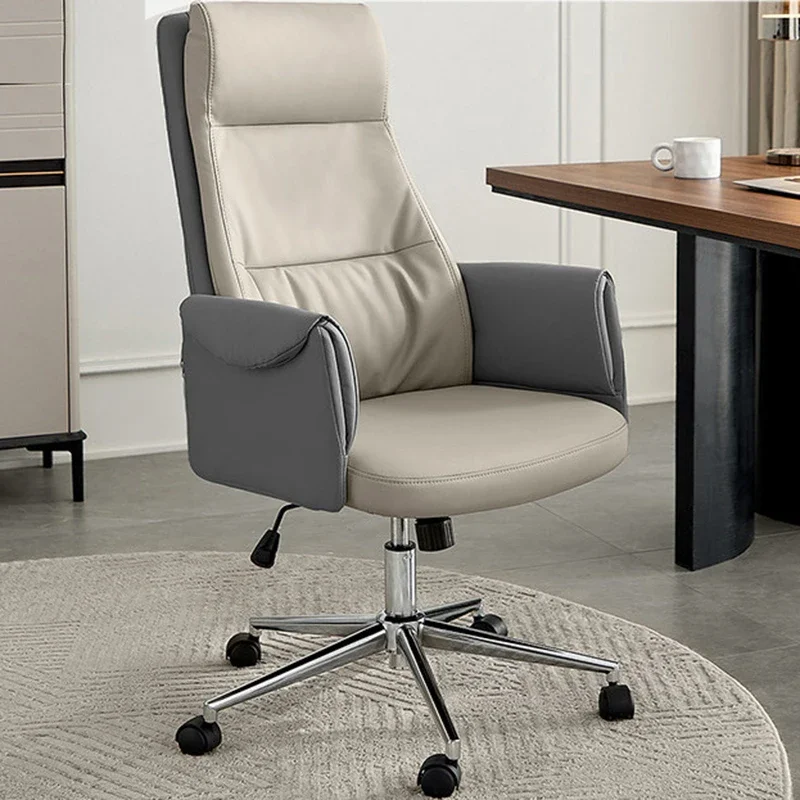 

Chaise Design Recliner Chair Office Desk Gamming Bedroom Stool Wheels Chairs Relaxation Sillas De Oficina Furniture Luxury