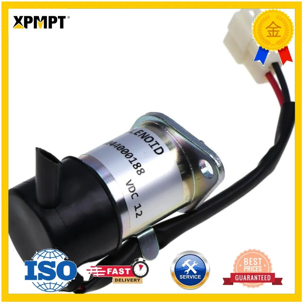 Электромагнитный клапан остановки подачи топлива для Kubota R310 BX23D BX2200D ZD28 D1105, запчасть для газонокосилки, артикул 1627160010