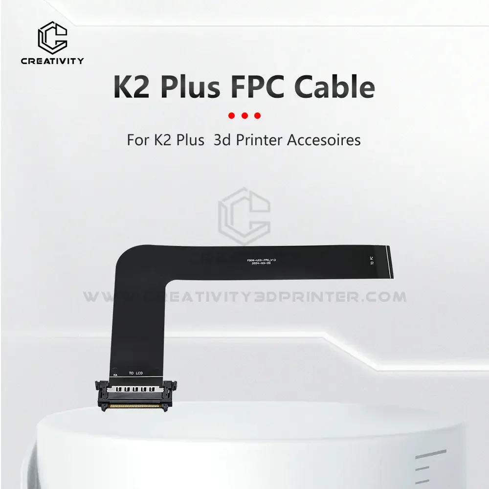 

Обновление творчества K2 Plus FPC Кабель Кабель сенсорного экрана для K2 Plus Новые детали 3D-принтера