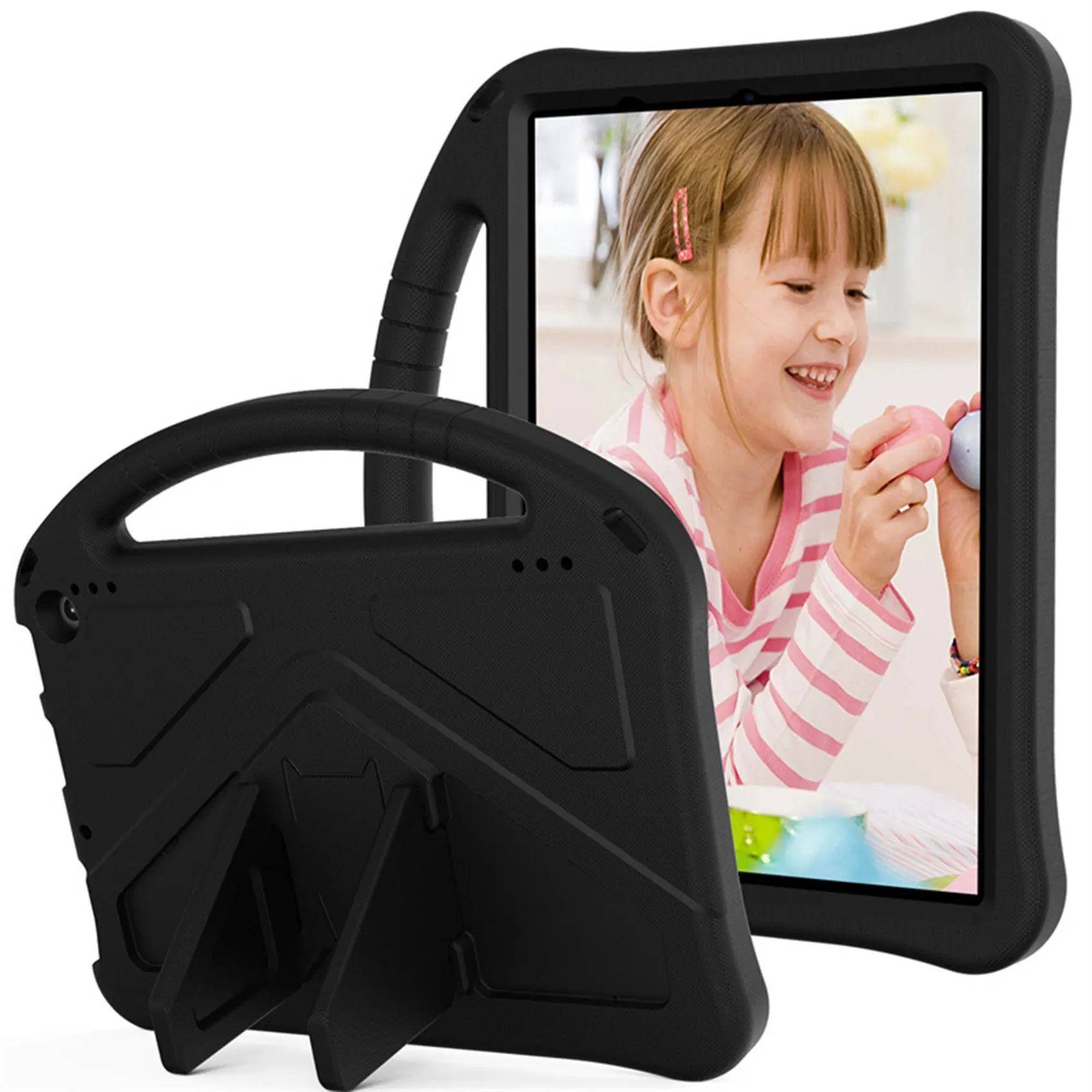 For Fire HD 10/Fire HD 10Plus Gen 11 (Version 2021) EVA Cover, Tablet Holder