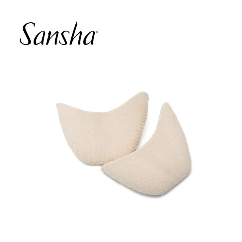 Sansha Latex Sponge Pointe Shoe Covers Ballet Dance Practice Shoes Cotton Protective Covers Footwear Accessories