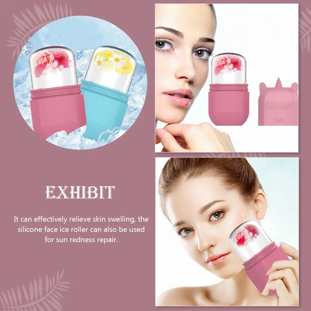 قالب يونيكورن صغير من السيليكون للوجه لشد البشرة وتقليل المسام ومدلك الوجه أداة تجميل للنساء #2