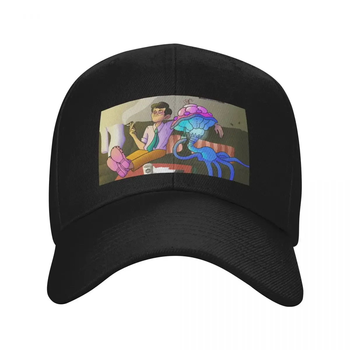 Myc and Andre Inside Job Netflix Baseball Cap Christmas Hat Sun Hat For Children hats on offer Cosplay Designer Man Women's