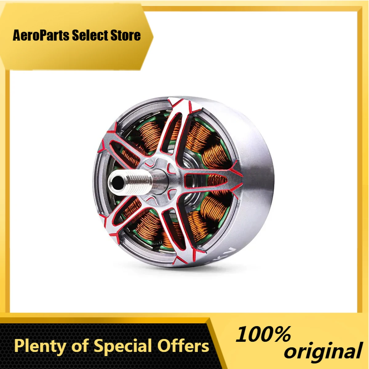 AeroPartsHGLRC SPECTER 2812 1155KV Metal Brushless Motor 4-6S LiPo for FPV Long Range Drone DIY Parts