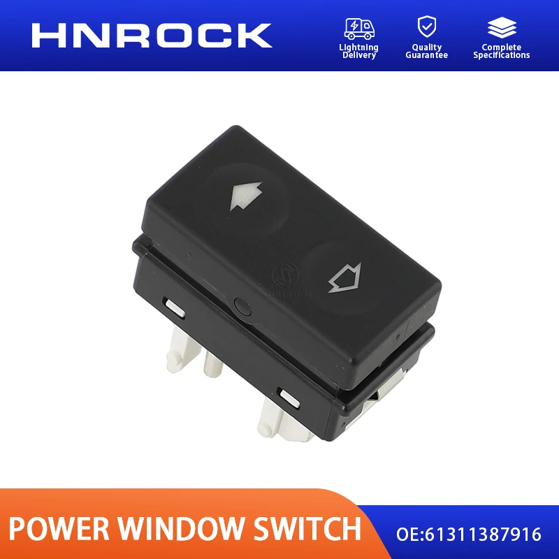 NEW HNROCK 61311387916 Car Window Regulator Switch Suitable for BMW Auto Parts Glass Switch Single Switch