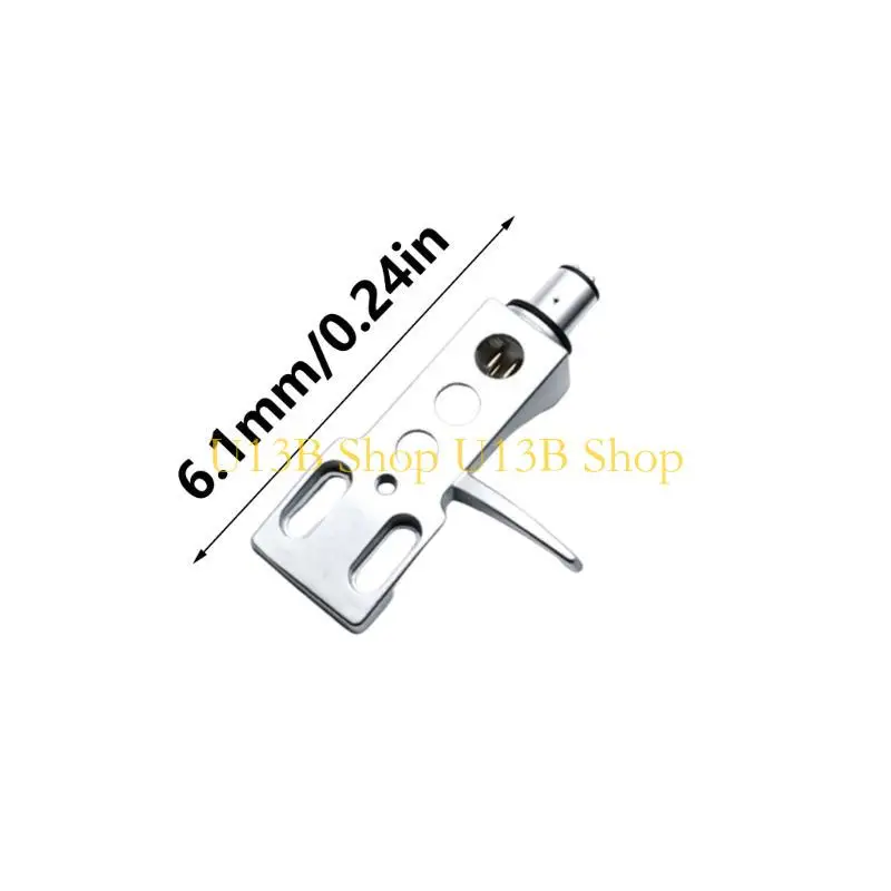 u13b 4pin turntable headshell مع الأسلاك بديلة بديل حامل القرص الدوار