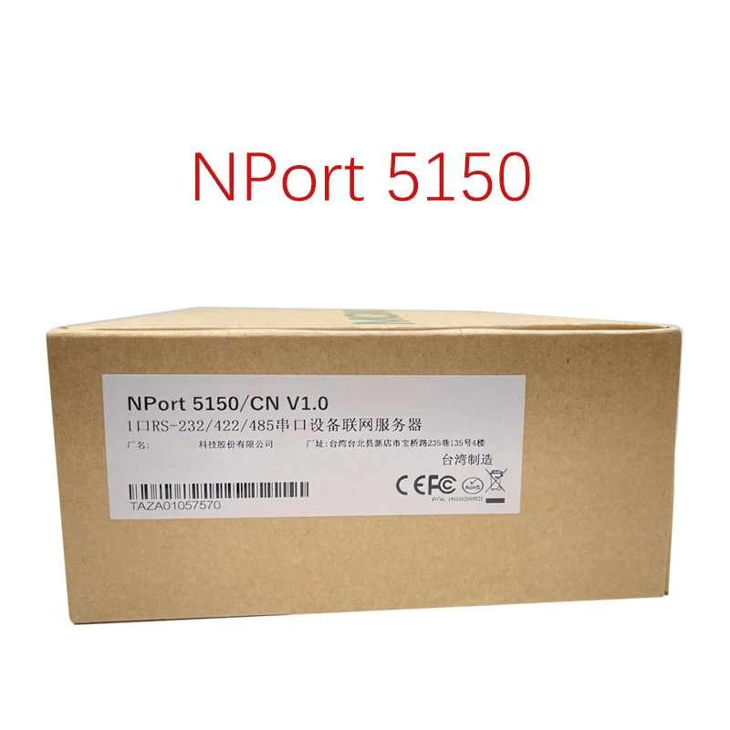 New Original Spot Photo For MOXA NPort 5150 RS-232/422/485 1 Port Serial Server