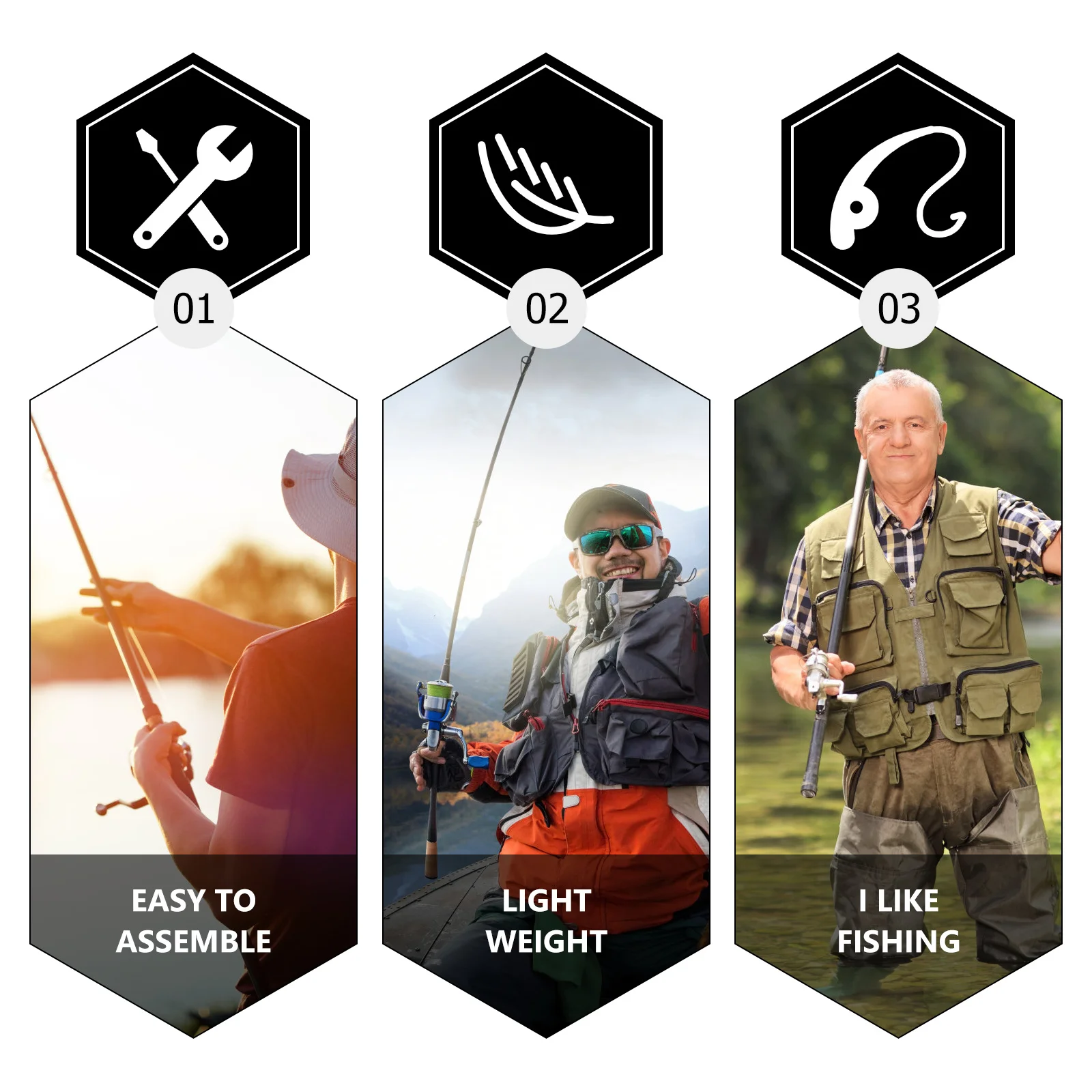 

1 set 1 Set Fishing Rod Handle Kit Plastic Split Diy Grip Reel Seat For Saltwater Freshwater Fishing Rod Accessories