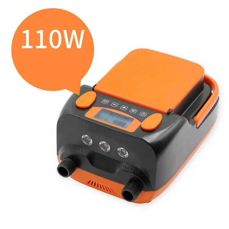 High Power Quick Inflation Two Stages Battery Sup Inflator Electric Sup Pump Air Pump for SUP