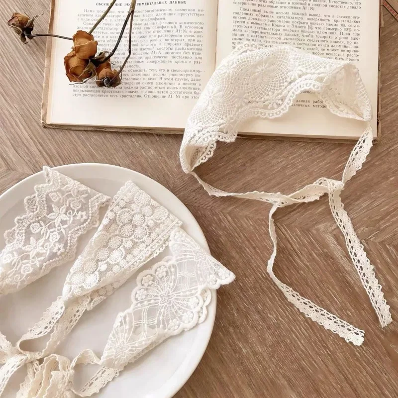 

Korean Baby HeadbandsDelicate Lace Floral Headwraps Soft Elastic Hair Accessories for Newborn Toddler Princess Hair Bow