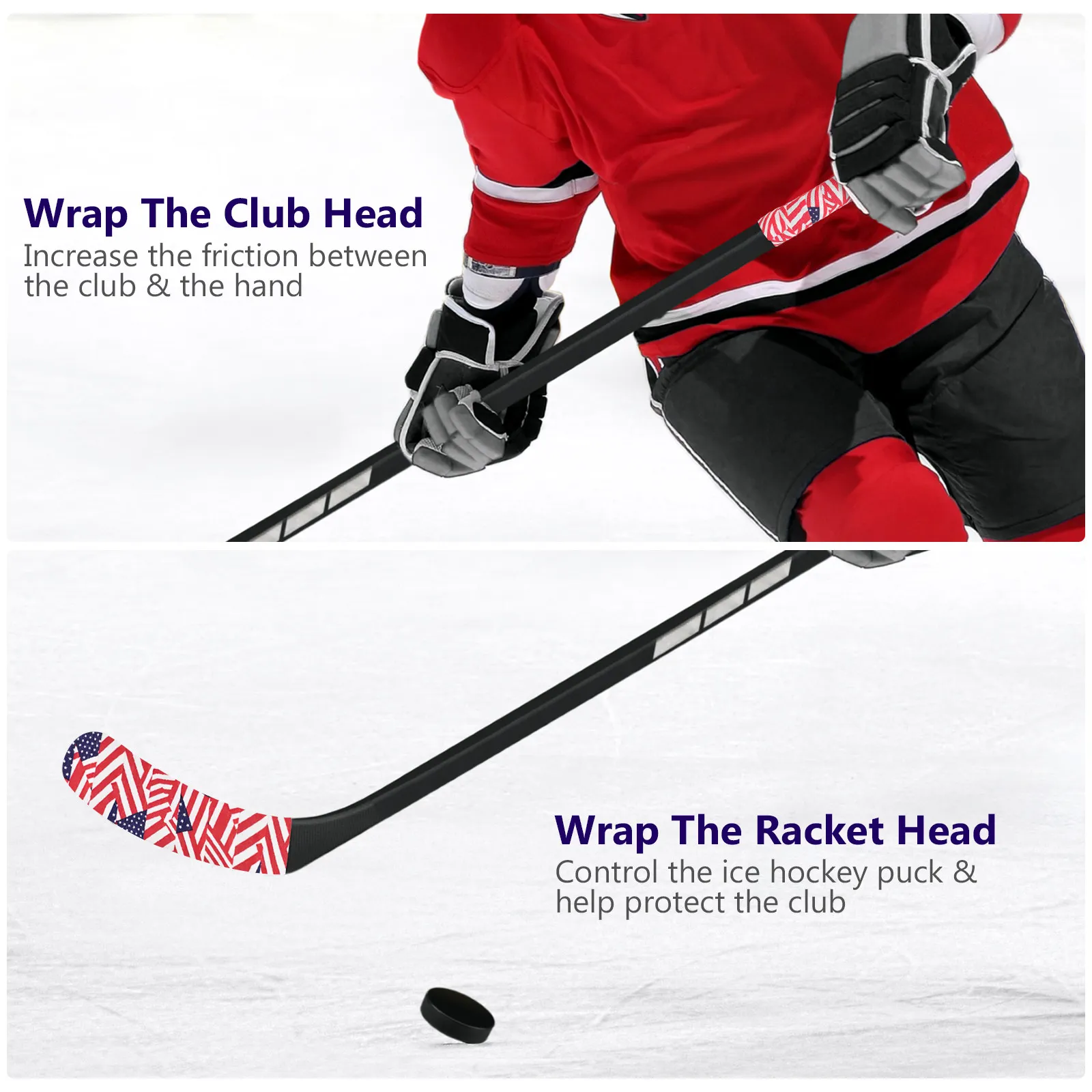 

Лента для хоккейной клюшки, 1 рулон, высокопрочная, с тканевым покрытием, противоскользящая, водонепроницаемая, долговечная, декоративная обмотка для хоккейной клюшки