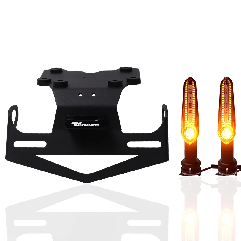 Motorfiets Achter Kentekenplaathouder Beugel met Licht Tail Tidy Fender Eliminator Voor Yamaha Tenere 700 XT700Z Tenere 700 2019-