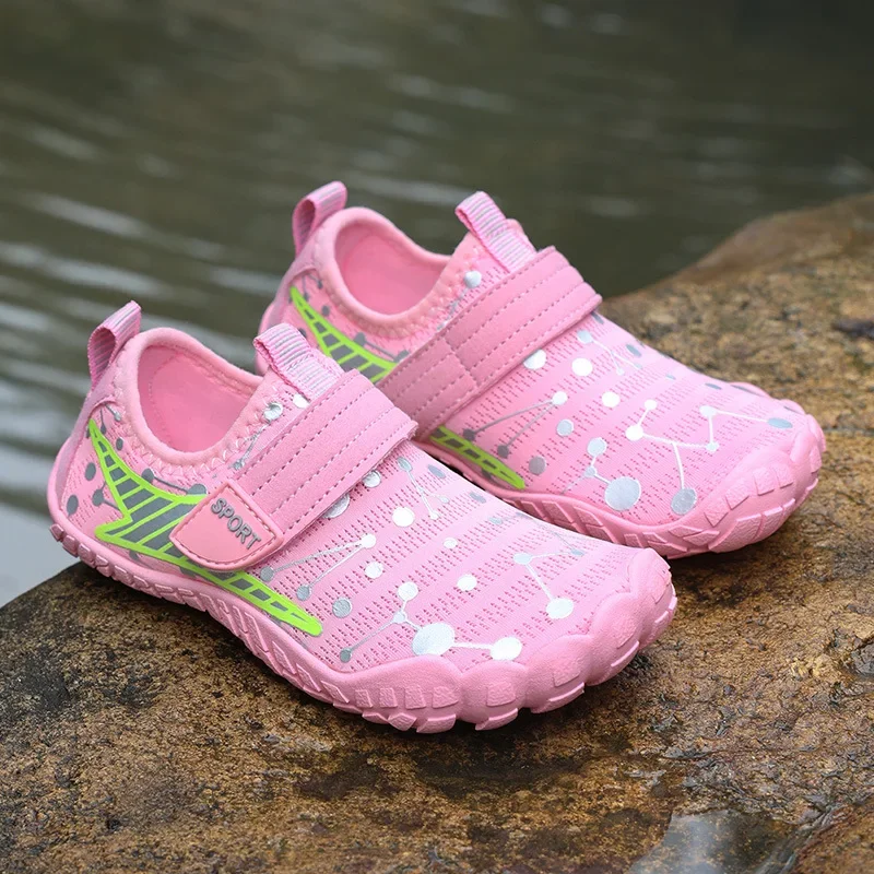 

ChiChildren's Outdoor River Tracing Shoes, Girls' Non-slip Beach Shoes, Boys' Wading Shoes, Quick-drying Breathable Shoes