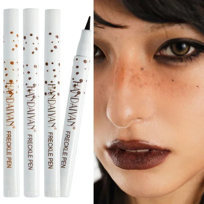 Sproet Pen Waterdicht Natuurlijke Simulatie Fake Spot Make-up Tool Blijvende Waterdichte Gezicht Dot Spot Pen Eyeliner Koreaanse Cosmetica