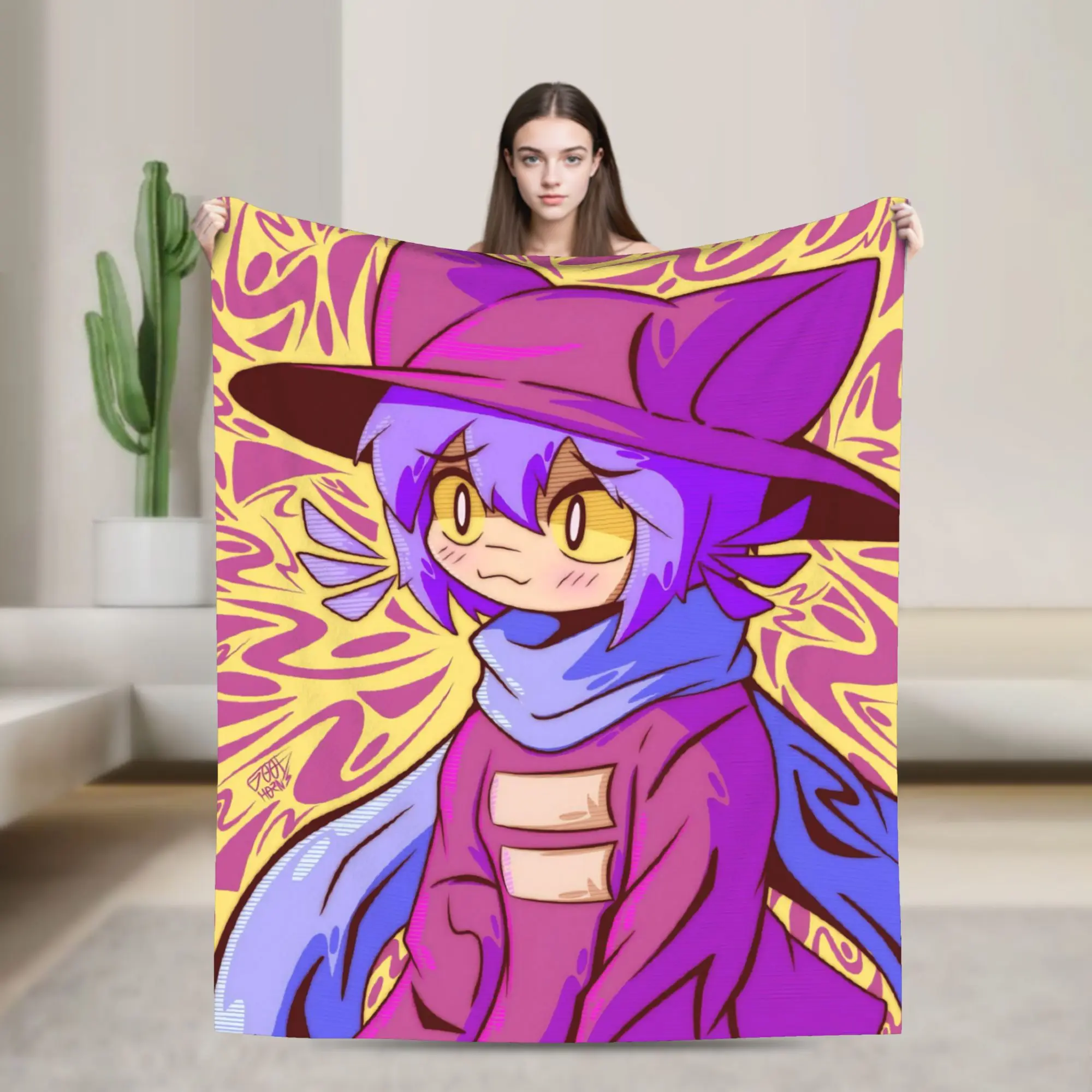 OneShots Niko Blanket Multiple Sizes Super Soft and Warm  Throw Blankets for Couch Sofa and Bed
