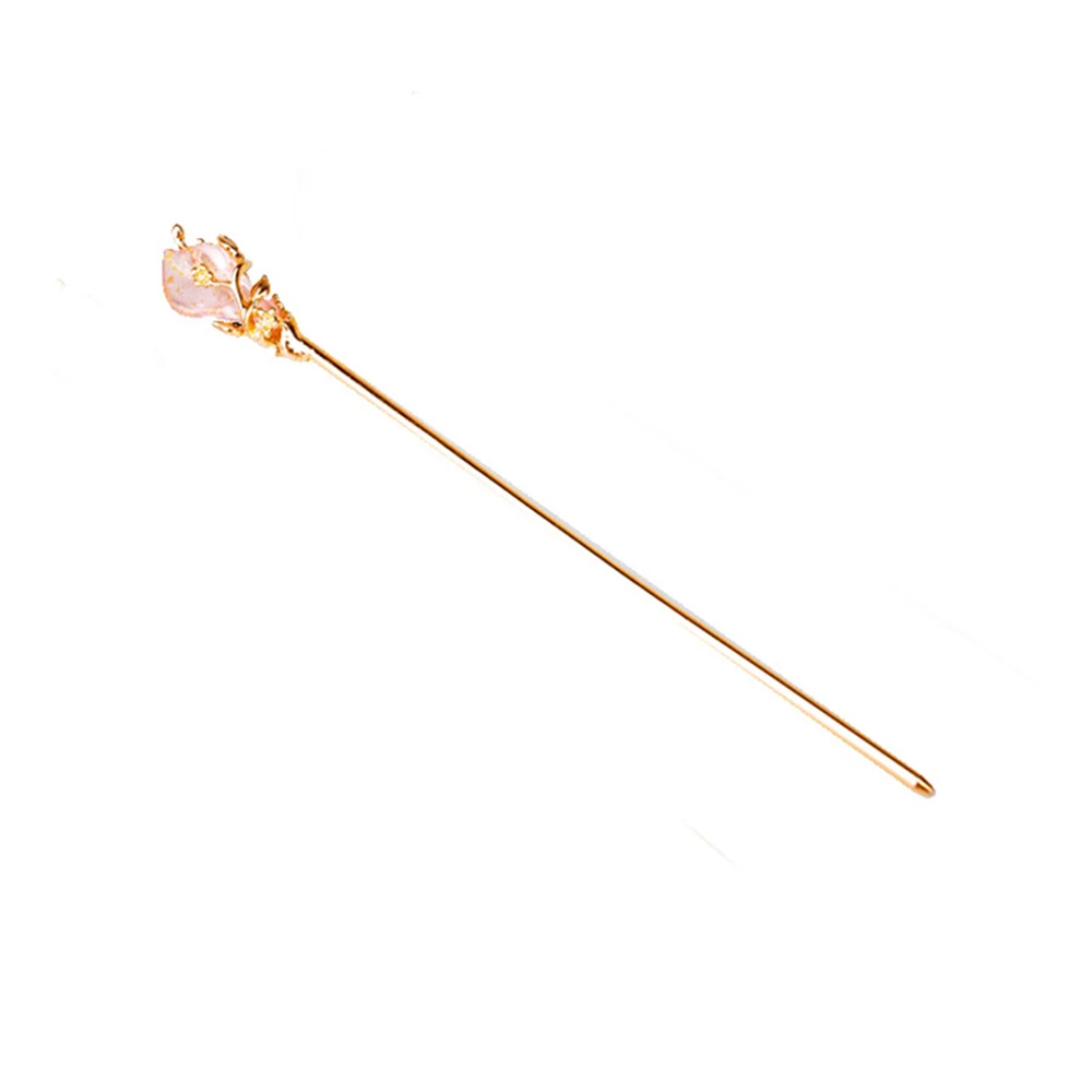 

Women Female Vintage Rhinestone Chinese Style Hanfu Accessories Hair Chopsticks Hair Stick Metal Hairpin Hair Accessories
