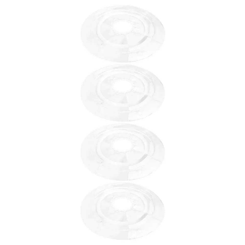

4pcs Flywheels Protection Bike Flywheel Cover Transparent Lightweight Dirt-Proof Sturdy Gear Tooth Plate For Mountain Road