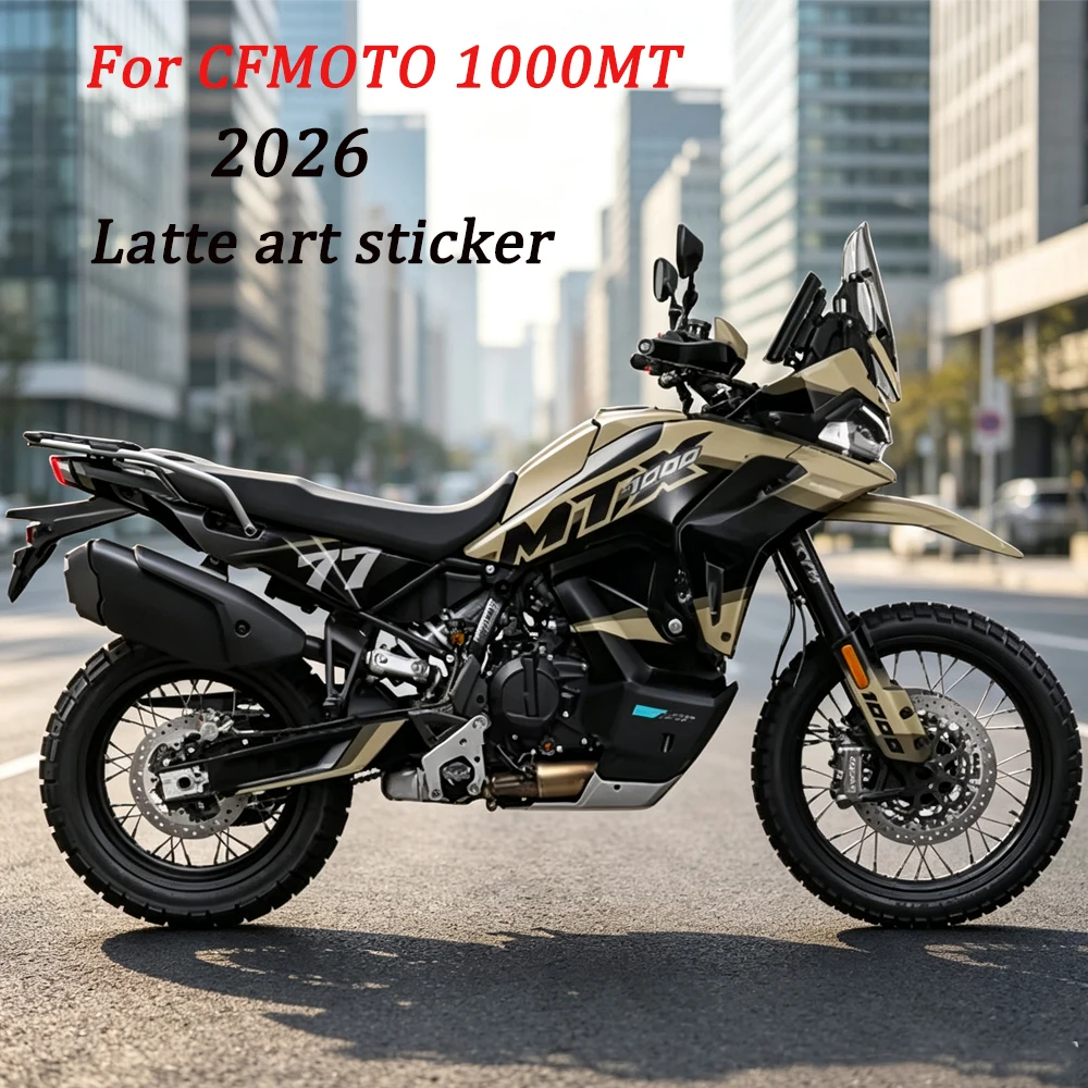 For CFMOTO 1000MT-X 1000MTX 2026 Motorcycle Refit Full Body Sticker 1000 MT-X Fuel Tank Side Decal Protector Decoration Sets Sti