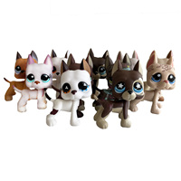 Rare pet pet shop toy cute great dane dogs kids Bobble head puppy Collection Generation 3 Pets lps