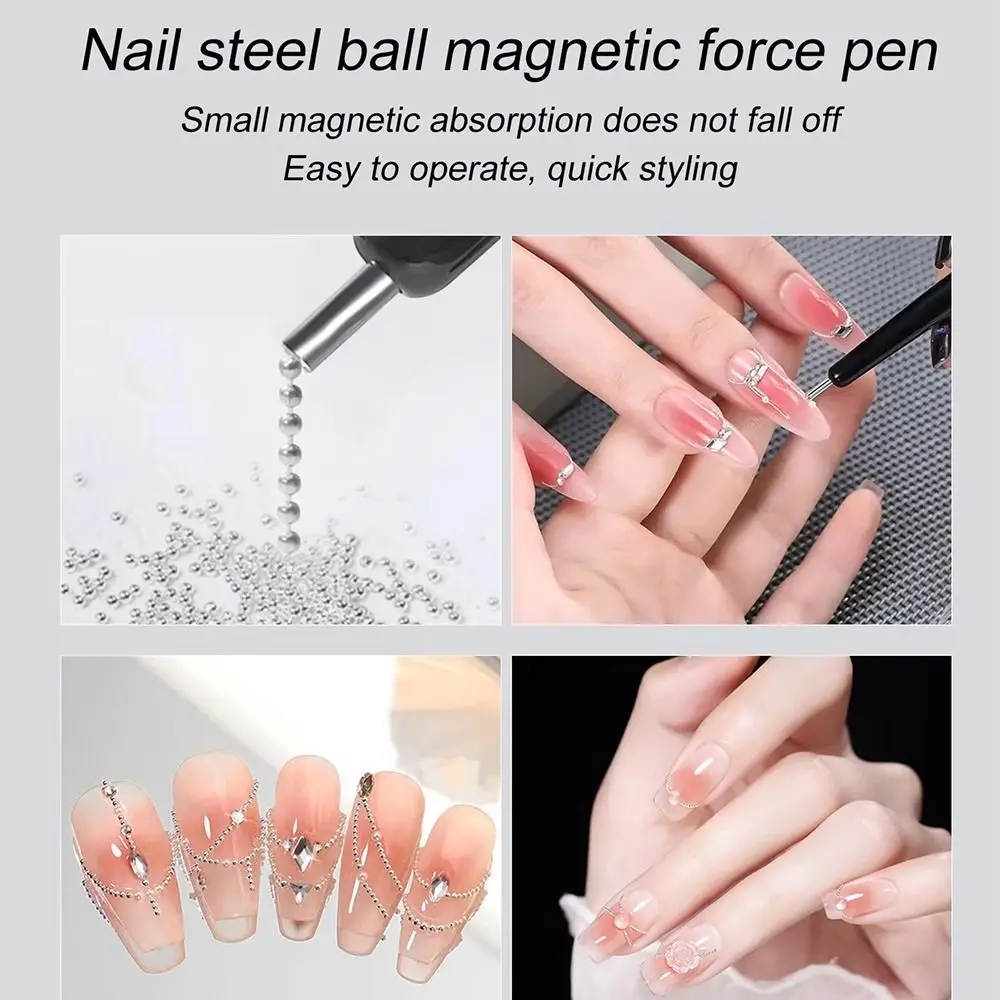 Mini Caviar Beads Caviar Beads Nail Art Decorations Gold Silver Micro Ball Micro Ball Nail Charms Metal Nail Beads