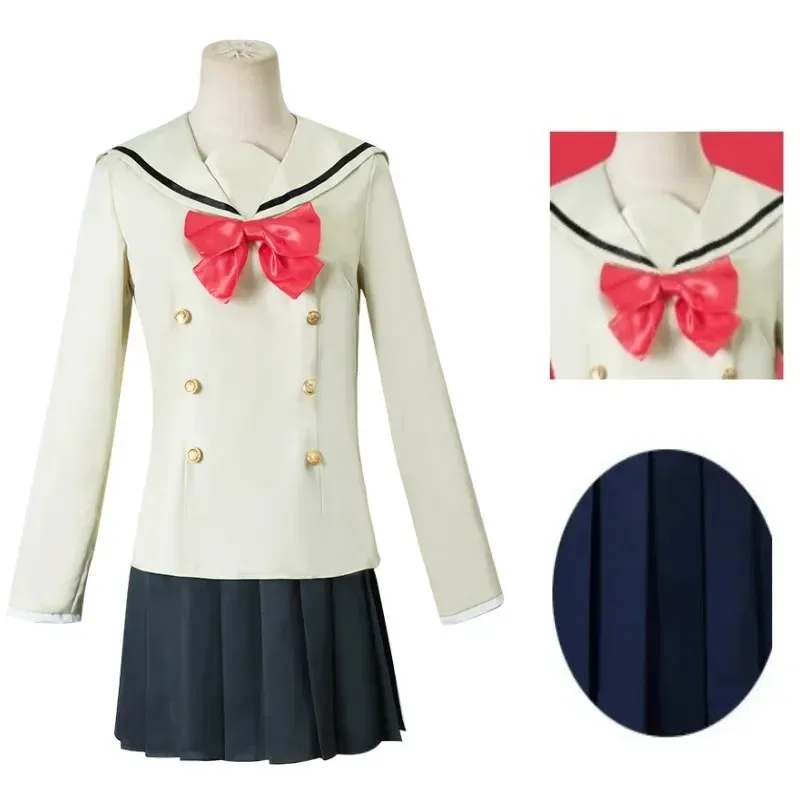 アニメぼっち・ザ・ロック北条いようコスプレ衣装JK制服赤ウィッグハロウィンコスチューム女性Gamex;2'a,6.h;8'v,