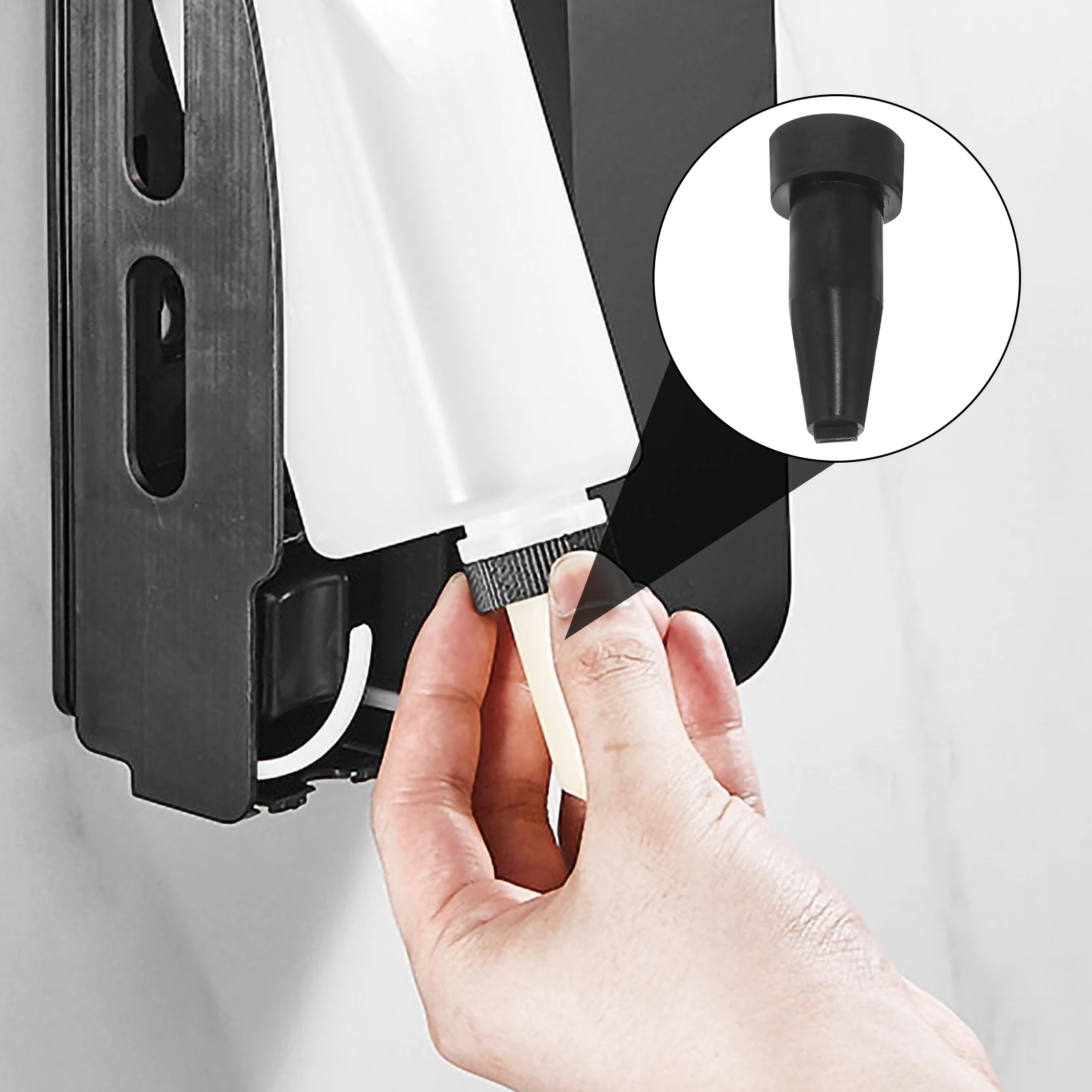 Soap Dispenser Pump Head Replacement Plastic Lotion Bottle Heads For Bathroom Kitchen Shampoo Dispenser Accessories