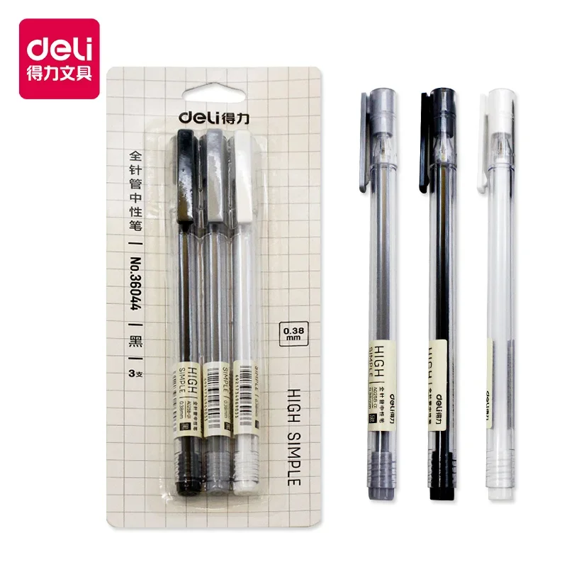 3-pcs-36044-caneta-gel-caneta-gel-agulha-completa-038mm-preta