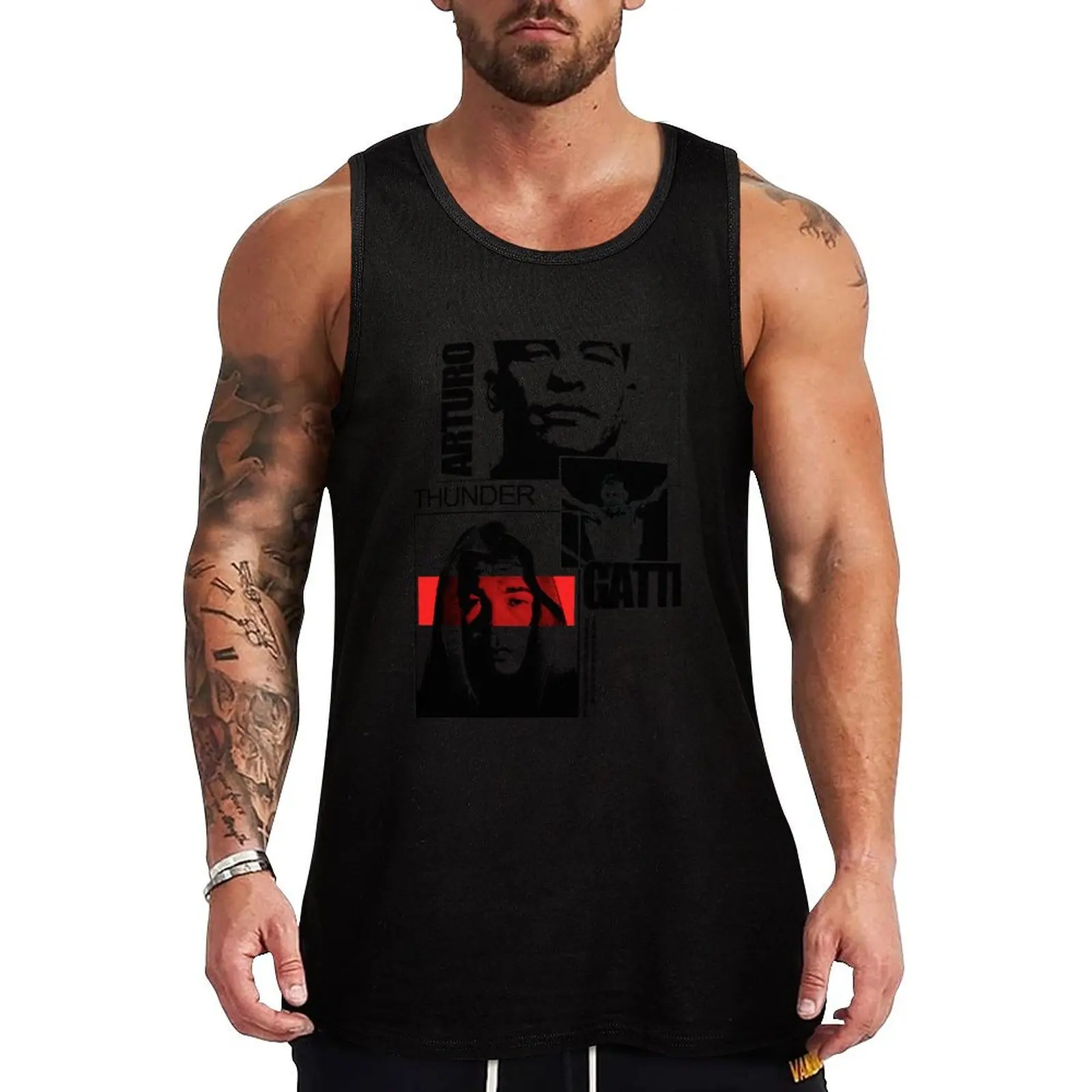 

Arturo Gatti Boxing Legend. Tank Top gym clothes man fitness Sleeveless T-shirt