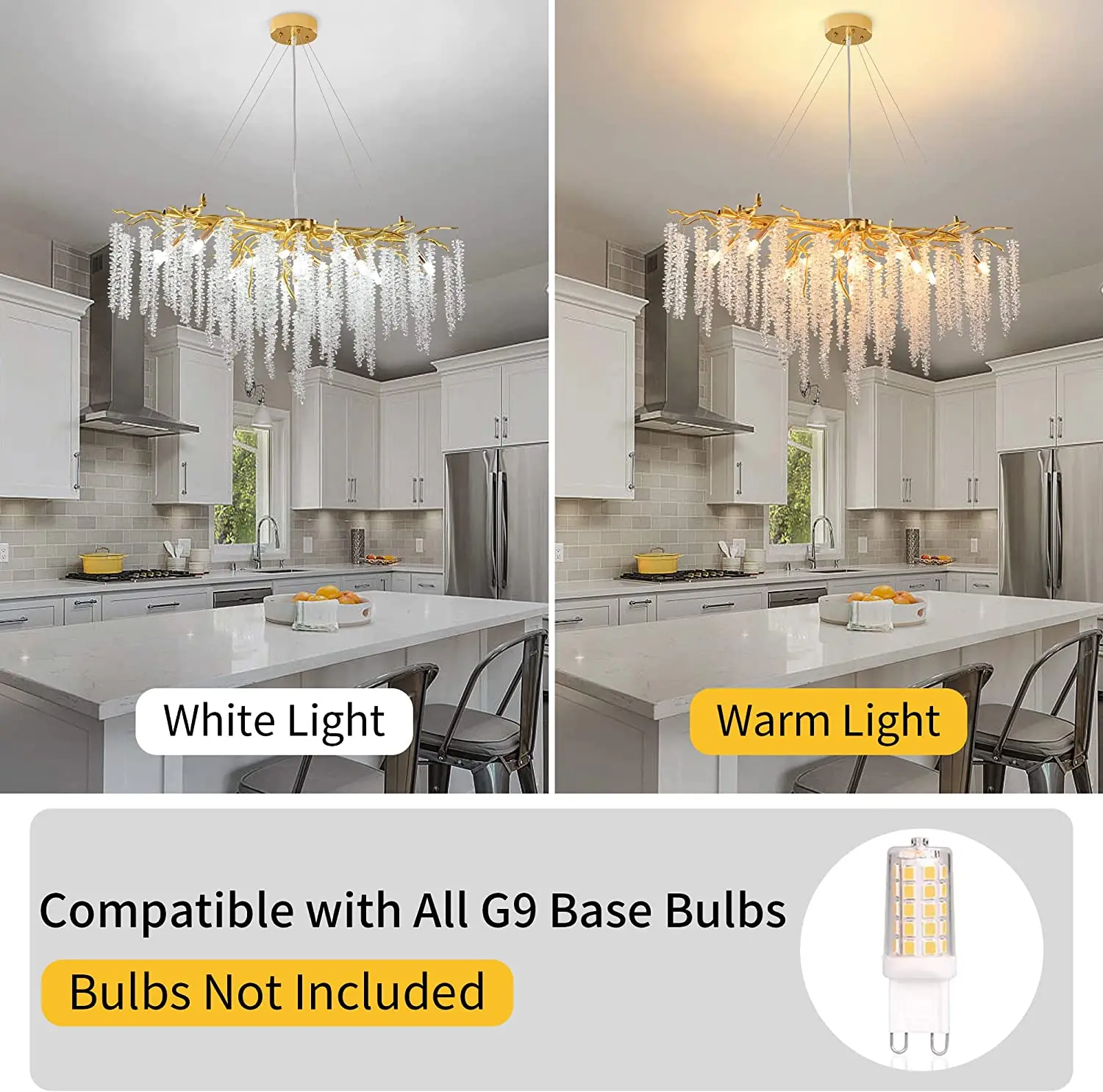 الحديثة Led كريستال فروع الثريا لغرفة الطعام الفن قلادة مصباح فيلا قاعة معلقة تركيبة إضاءة ديكوريّة المنزل