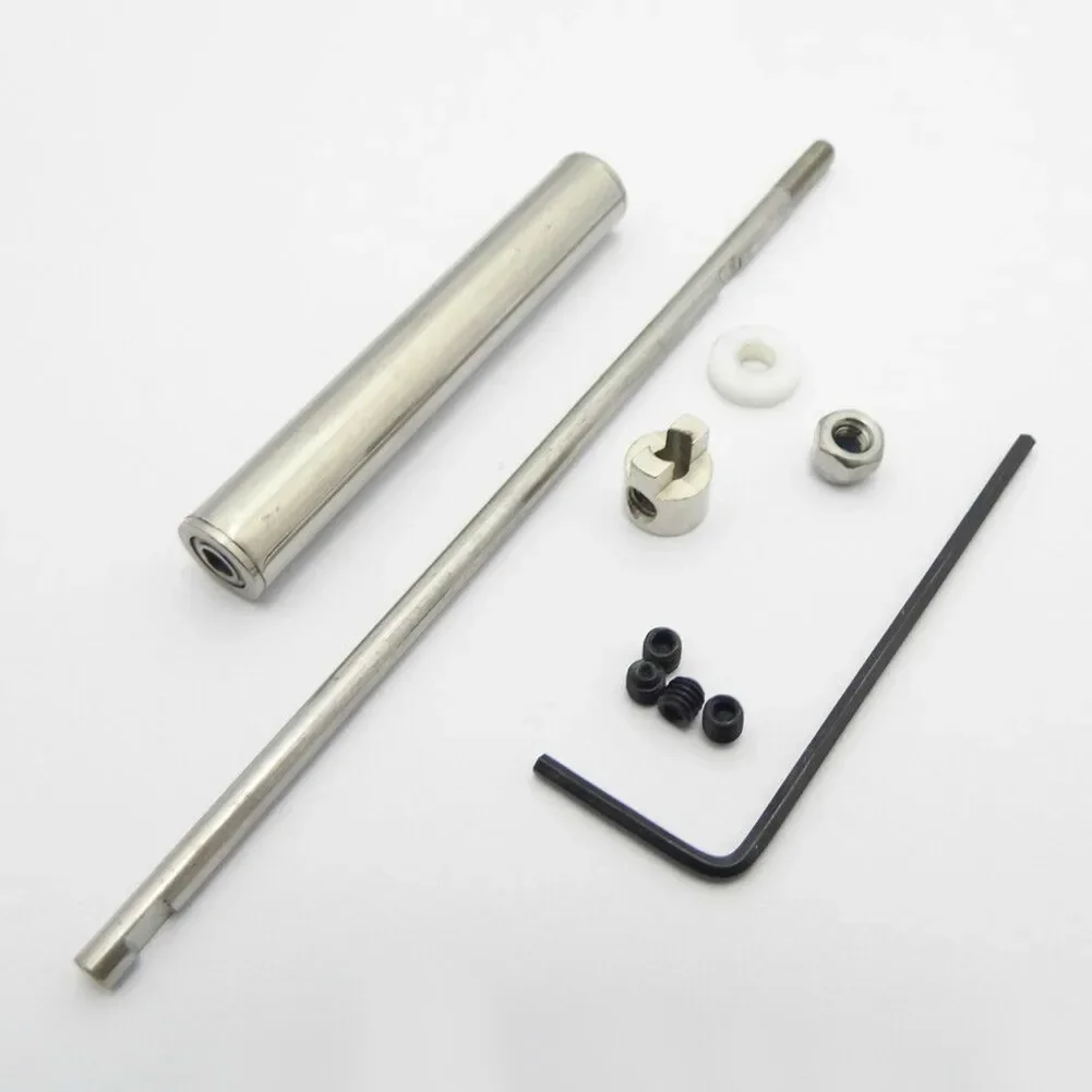 Manga del eje de transmisión de acero inoxidable de 3mm, juego de casquillo y casquillo del eje de transmisión para barco RC, modelo de barco a escala marina, piezas de bricolaje