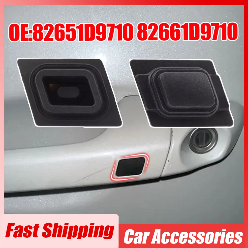 

1/2pcs Car Exterior Door Left Right Unlocking Switch Cover Front Handle Button For Kia Sportage 2016-2021 82651D9710 82661D9710