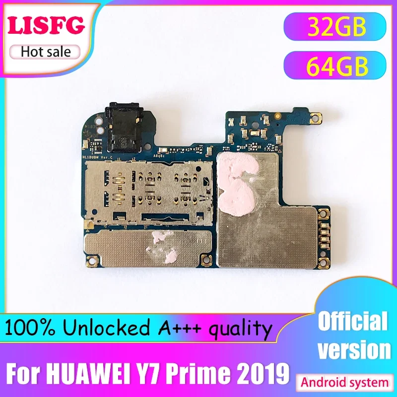 Flat Flex Connettore Display Per Huawei Y7 2019 (DUB-LX1) – Scheda Madre