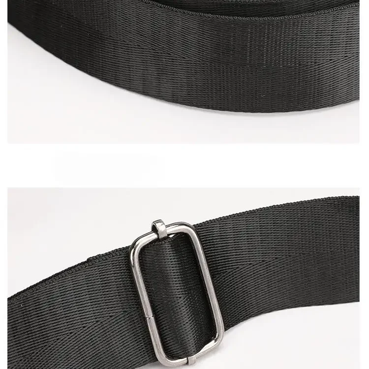 Wasserdichte Nylon-Umhängetasche für Herren – kompakte Sling-Crossbody-Schultertasche für Arbeitsweg und Reisen – Detail 11