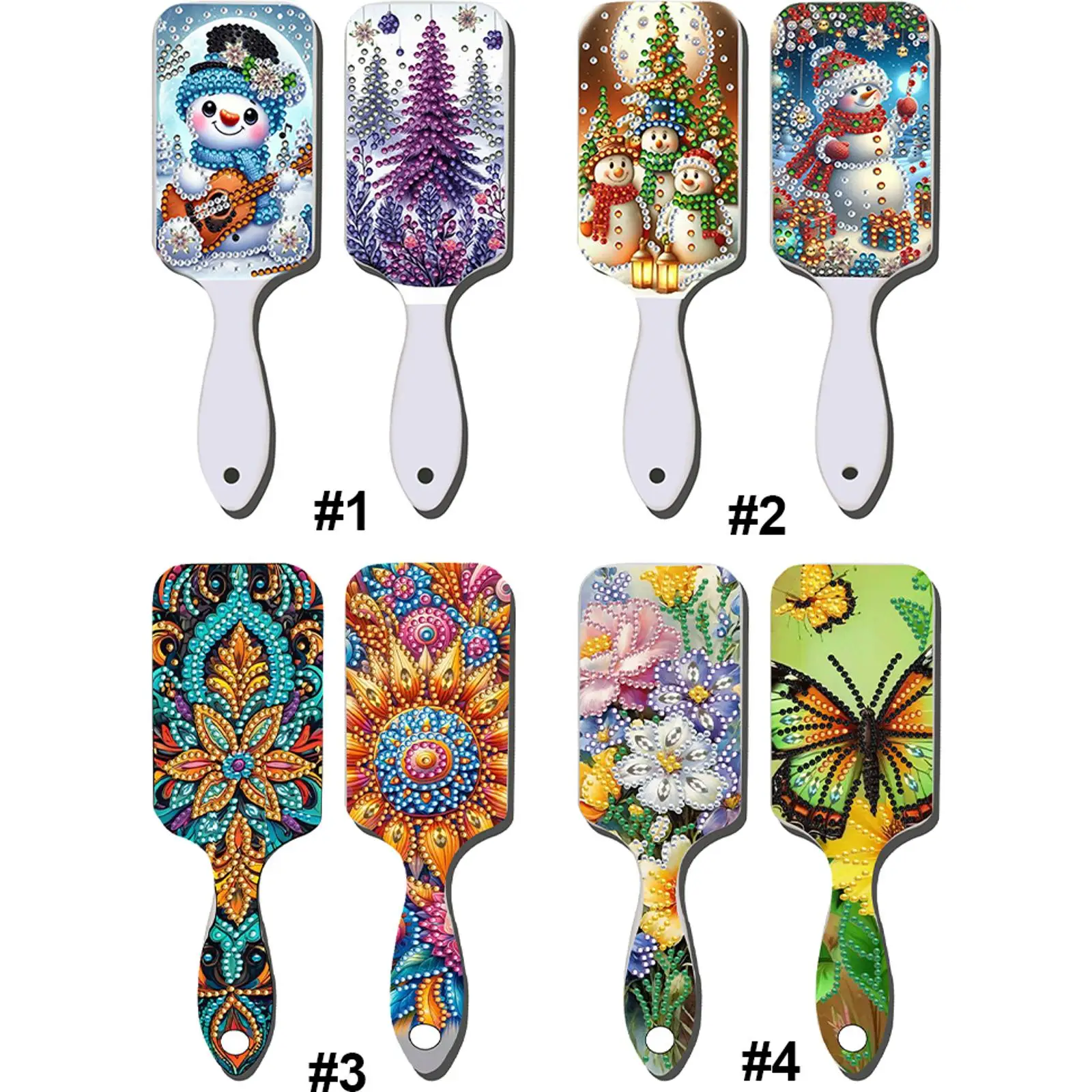 

2 шт. щетки для алмазной вышивки, расчески с кристаллами, инструменты для рукоделия, расческа с воздушной подушкой для женщин