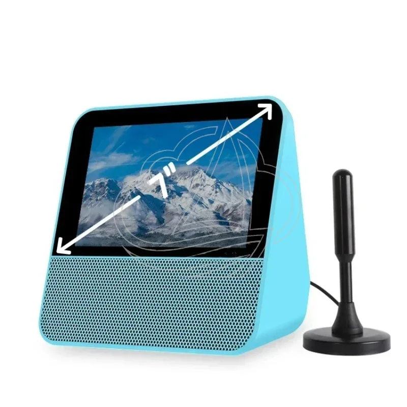 hot salePortable Mini TV 7 inch Touchscreen HD Smart LCD TV Rechargeable ISDB-T Digital TV Mini with USB Function