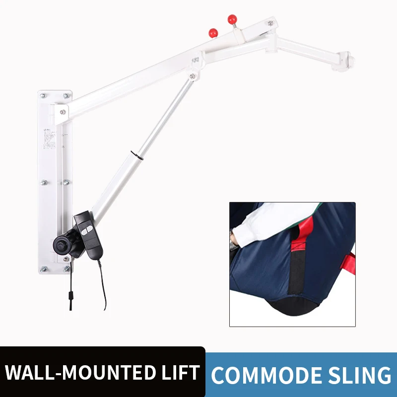 

Strong Power Wall Mounted Patient Transfer Lift Lifting Crane Equipment For Paraplegic Disabled Cheap