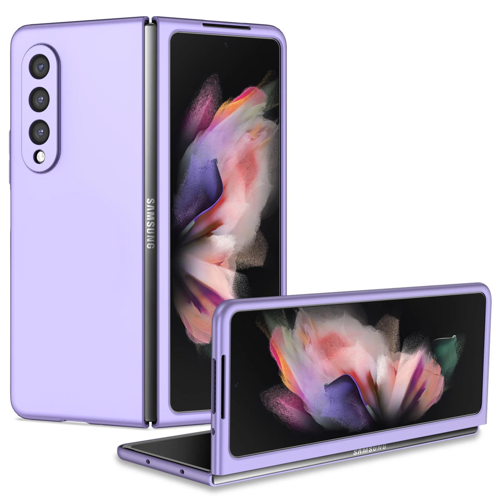 Anti-drop Slim Phone Case for Samsung Galaxy Z Fold 3 5G Fold2 Fold3 Fold 2 Shockproof Fashion Cell Phone Cases Fundas