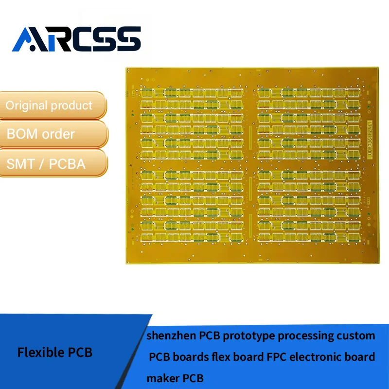 Shenzhen PCB protótipo processamento placas PCB personalizadas placa flexível FPC fabricante de placa eletrônica PCB
