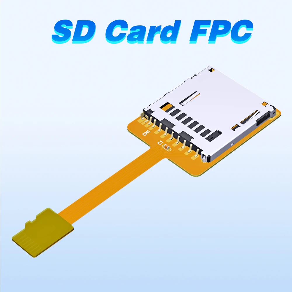 

MicroSD TF extension cable supports SDHC SDXC FPC soft row card reader navigation cable ADT B1912A/B1909B