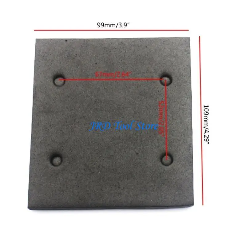 A2UD Square Sander Backing Pad Sander Pad Replacement Adhesive Sander Pad Mat