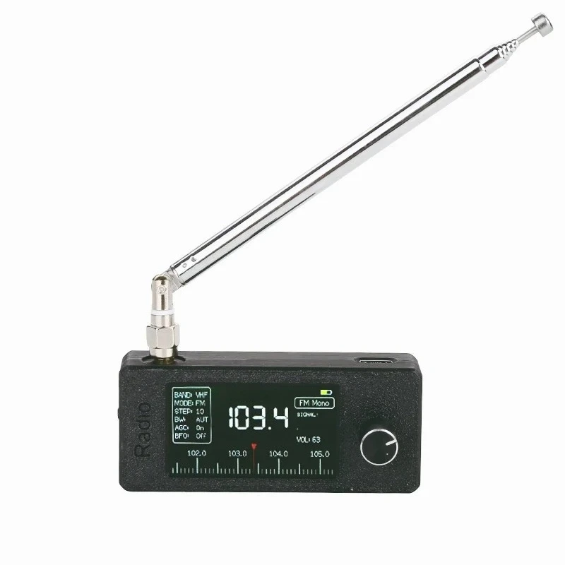 Estuche Impreso en 3D para ATS-mini V3 SI4732 0.5-108MHz, Mini Radio SSB  Bolsillo, Receptor  Radio ESP32 AM FM  Todas las Banda