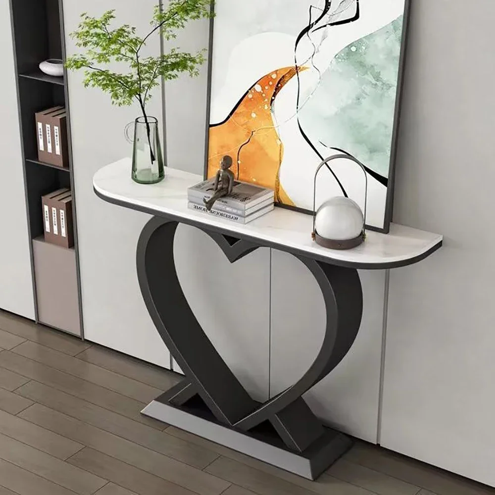 Simple Luxury Corner Table Beauty Nordic Delicacy Glamour Entryways Table Elegant Modern Tavolo Salotto Hallway Table Furniture