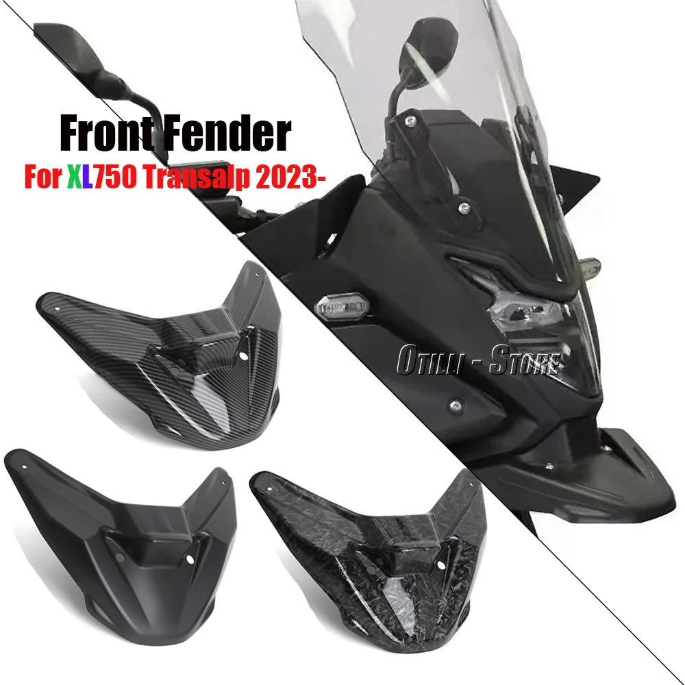 

﻿ XL 750 Transalp Nose Fairing Cowl Extension Wheel Cover Motorcycle Front Beak Fender Extender For HONDA XL750 TRANSALP 2023