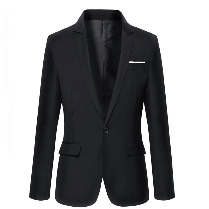 

O681Groomsmen suit jacket solid color slim fit large size single western multi-color oppa trade