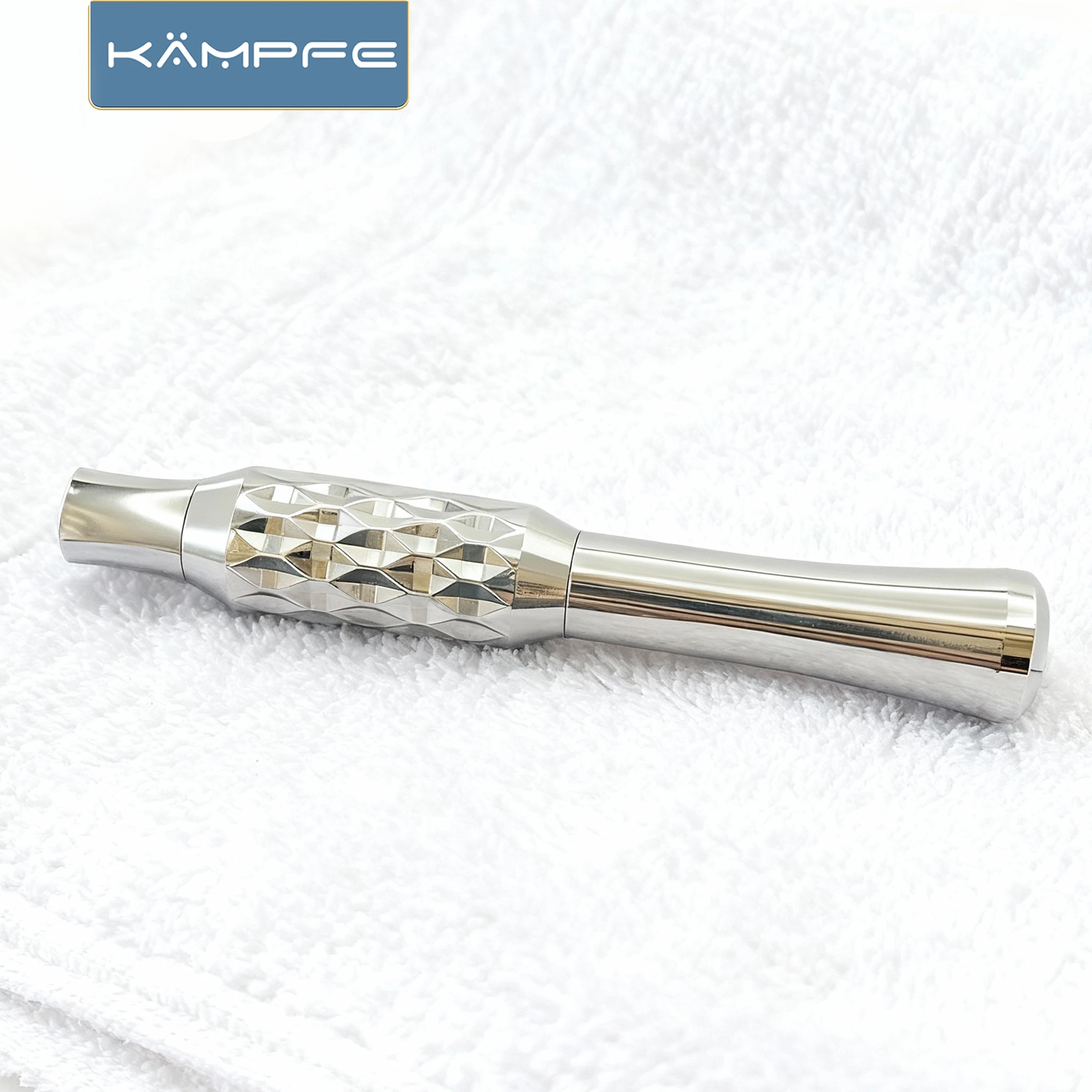 KAMPFE ماكينة حلاقة آمنة ذات حافة مزدوجة ومتانة من مادة الفولاذ المقاوم للصدأ الصلبة مع مجموعة متنوعة من رؤوس شفرات الحلاقة الآمنة